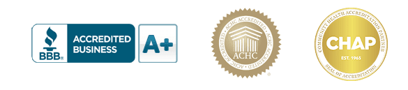 better business bureau ACHC and CHAP logo